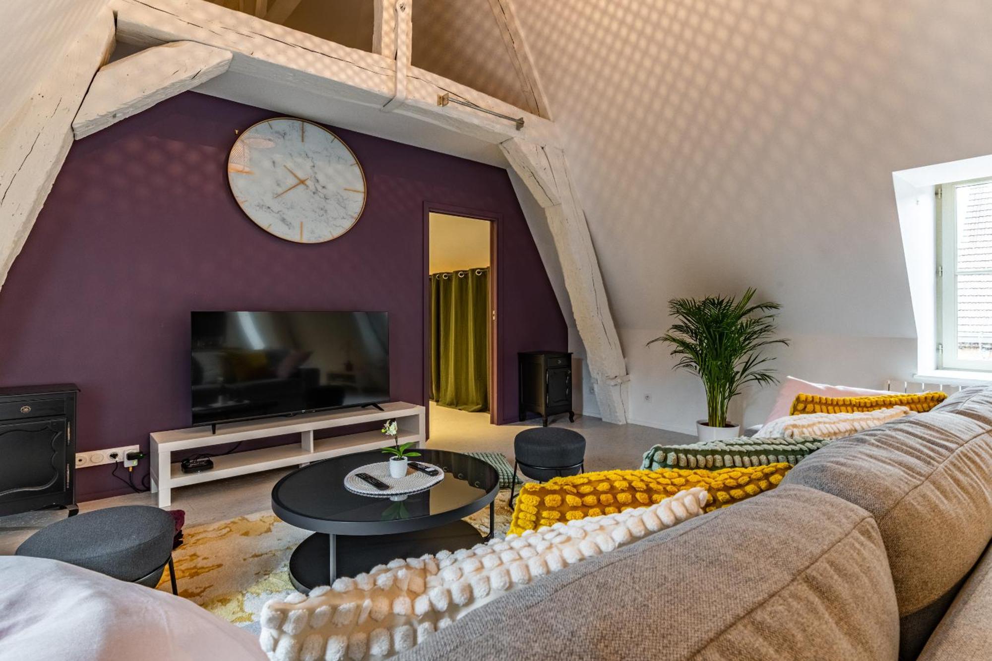 Cosy 6 Personnes - Parking Gratuit - Centre Historique Apartment Dijon